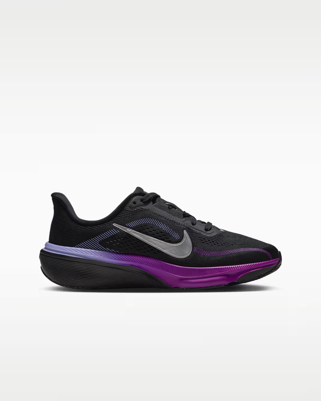 IH2306-014 Nike GS Pegasus 42 "Black/Persian Violet"