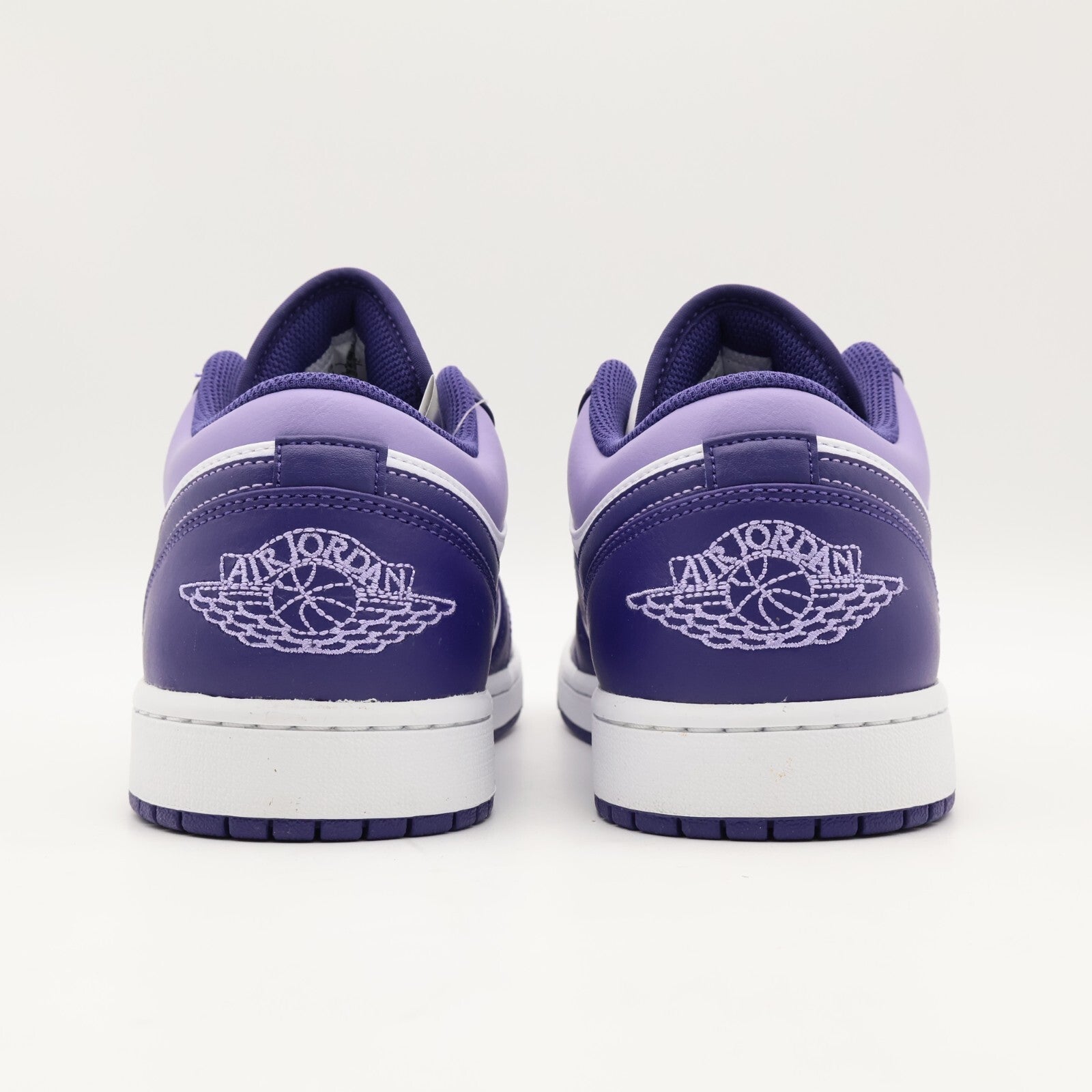 553558-515 Nike Air Jordan 1 Low Sky J Purple White Light Blueberry (Men's)
