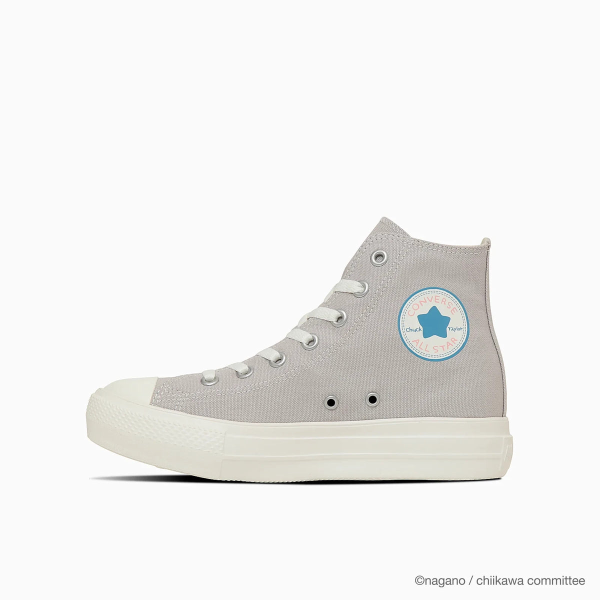 31315242 Chiikawa Ã Converse  All Star Light PLTS PT Hi Light Grey (Women's)