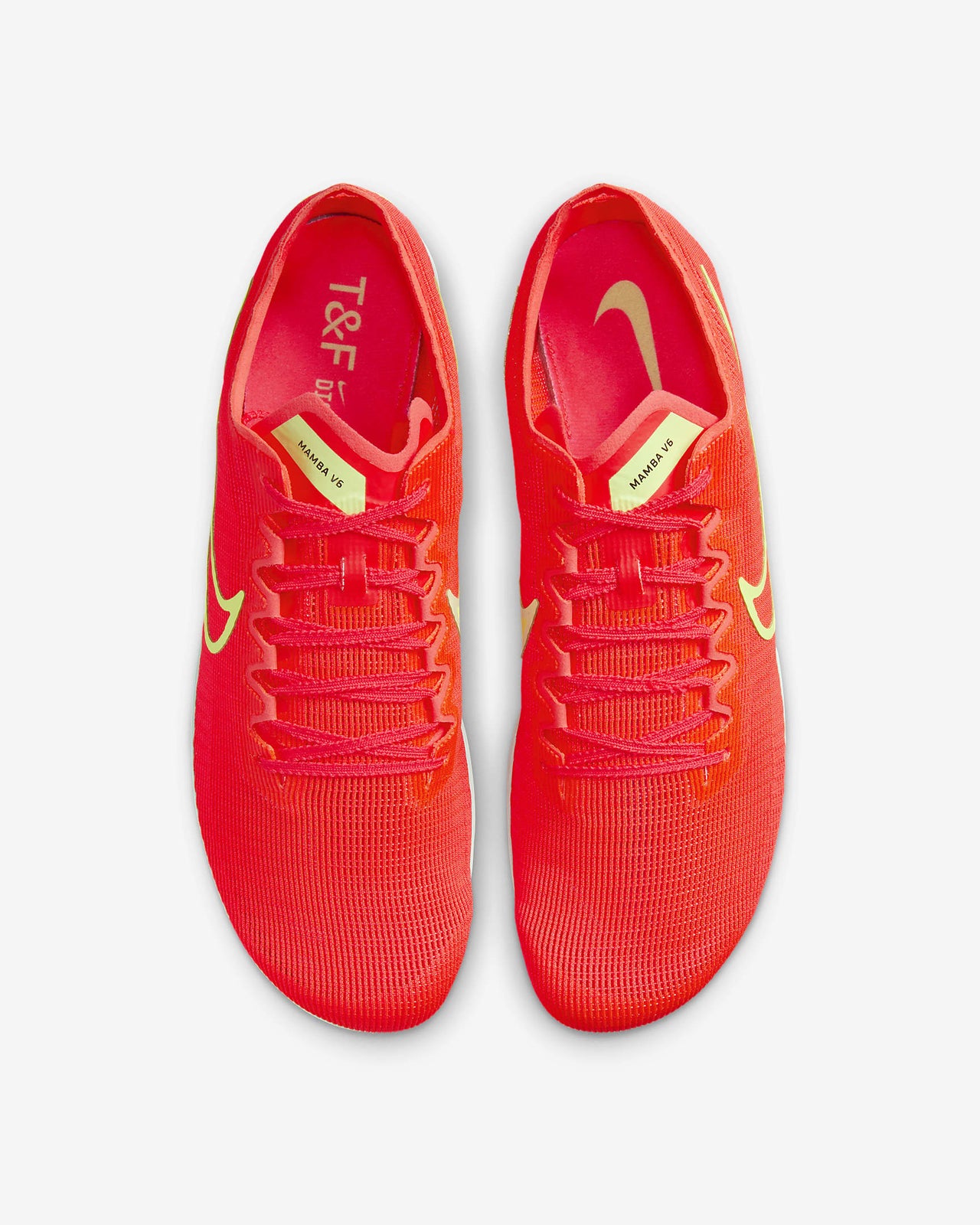DR2733-601 Nike Zoom Mamba 6 Bright Crimson Hyper Orange Barely Volt (Men's)