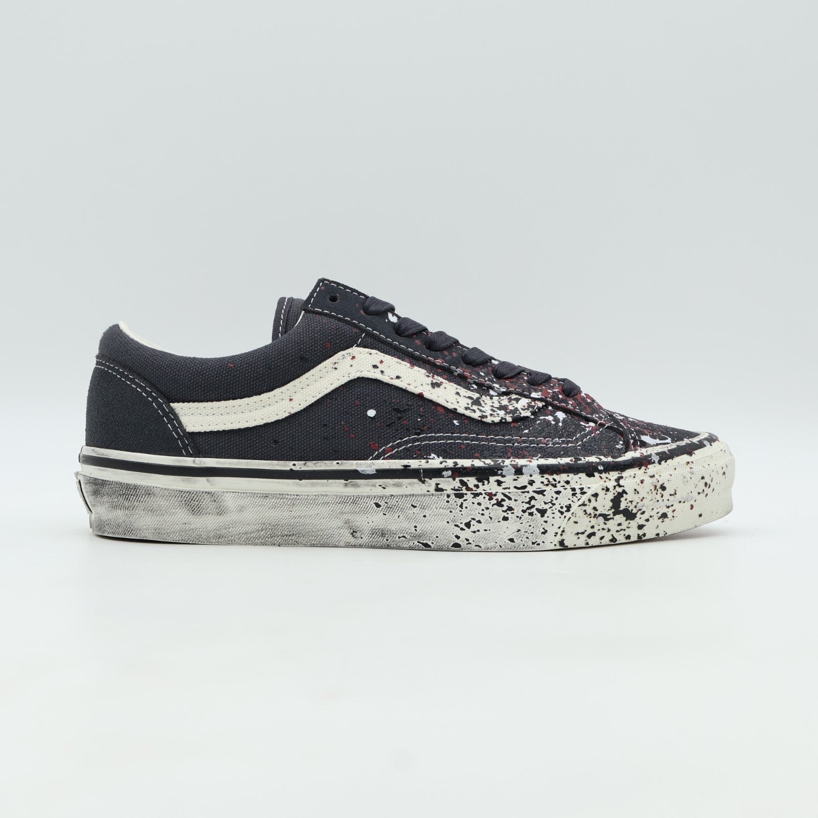 VN000D9RH91 VANS PREMIUM OLD SKOOL 36âPAINT SPLATTER CHARCOAL GREYâ