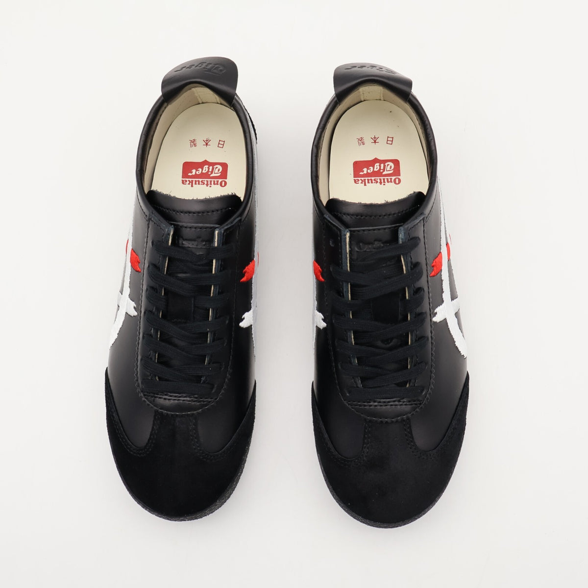 1182A188-001 Onitsuka Tiger NIPPON MADE Mexico 66 Deluxe Black White (Women's)