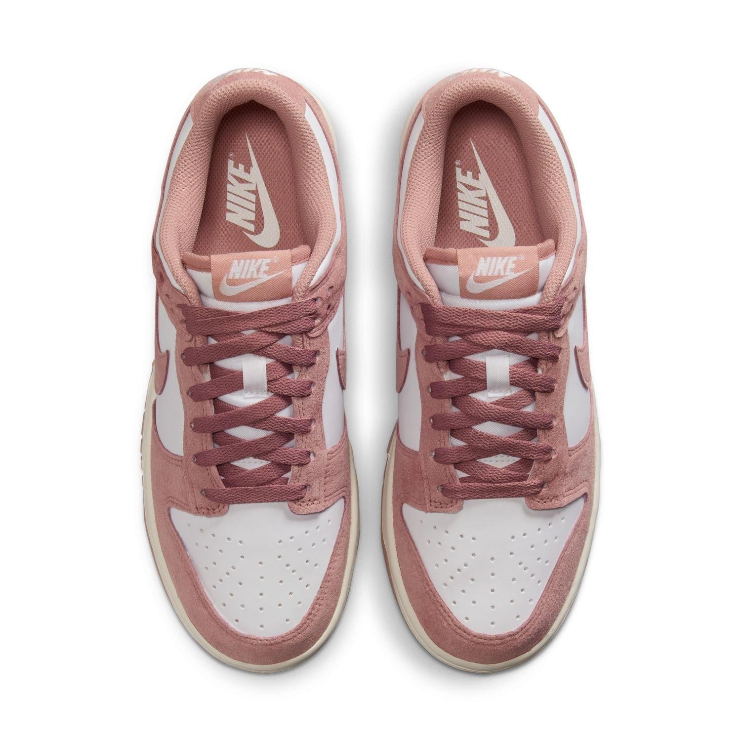 IB4417-104 Nike Women's Dunk Low Sail Metallic Gold Red Sepia (Women's)