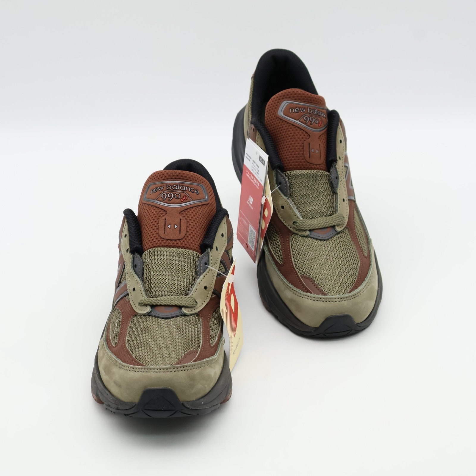U990CA6 New Balance 990V6 Dark Camo Rich Oak Black Cement (Men's)