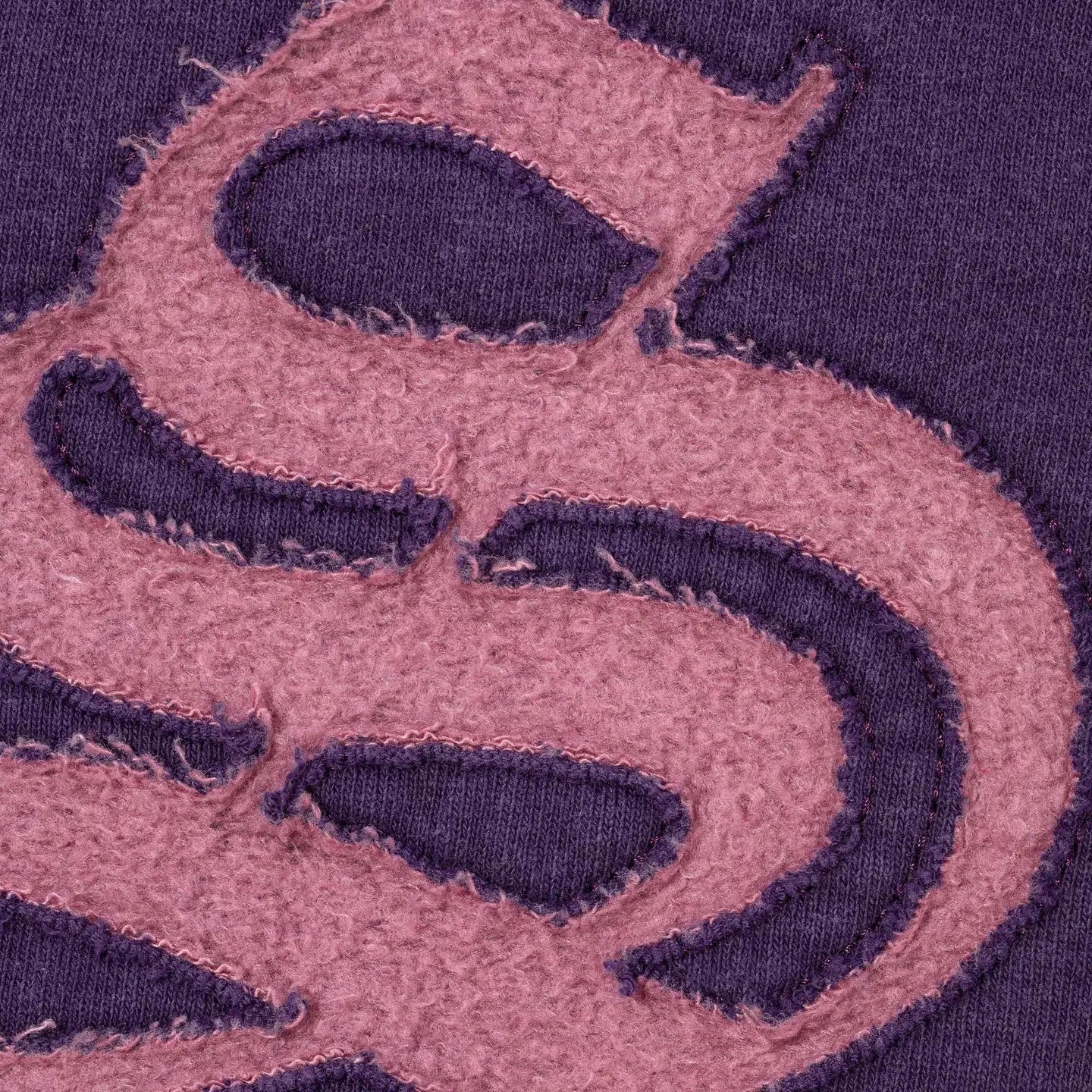 Supreme Cut Out Zip Up Hooded Sweatshirt Dark Purple