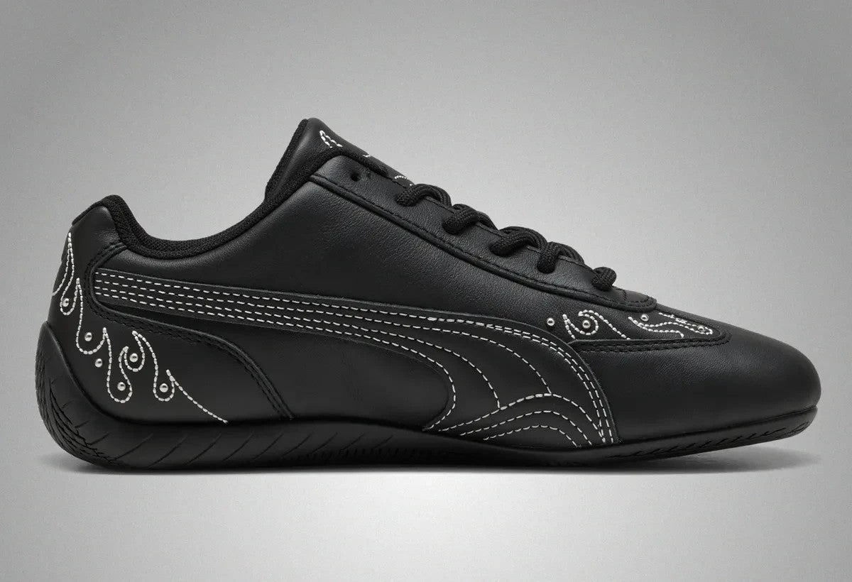 407256-01 Puma Speedcat Embellished "PUMA Black/Frosted Ivory" (Men's)