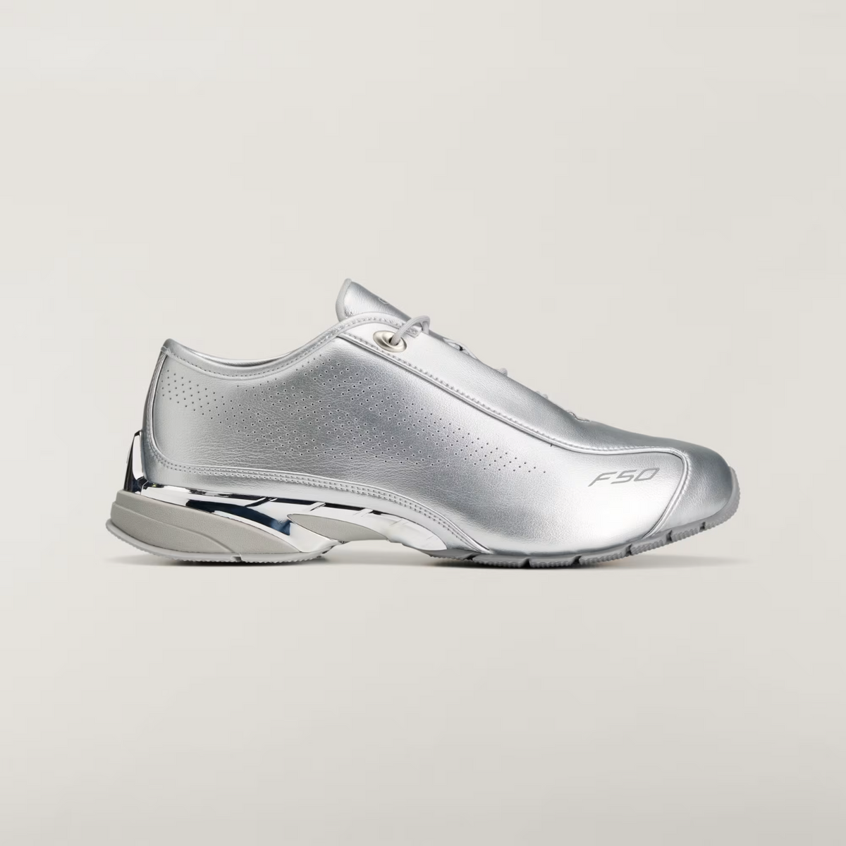KI4142 Arte Antwerp Ã adidas F50 Feather Patent "Silver Metallic" (Men's)