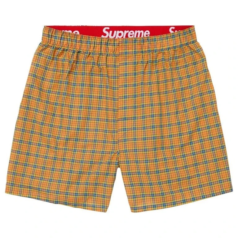 Supreme x Hanes Plaid Boxers (4 Pack) Multicolor