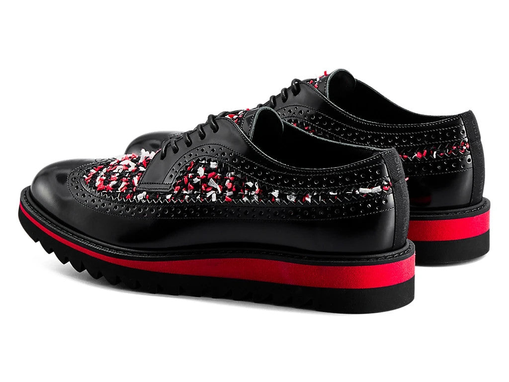 1181A615-002 Onitsuka Tiger Brogue Black Classic Red (Men's)