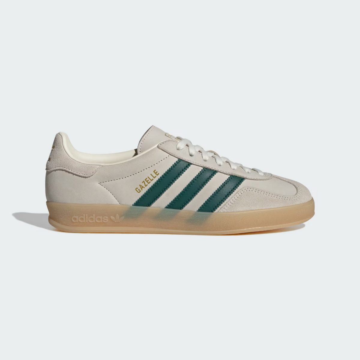 IH9675 adidas Gazelle Indoor Cream White Collegiate Green (Men's)