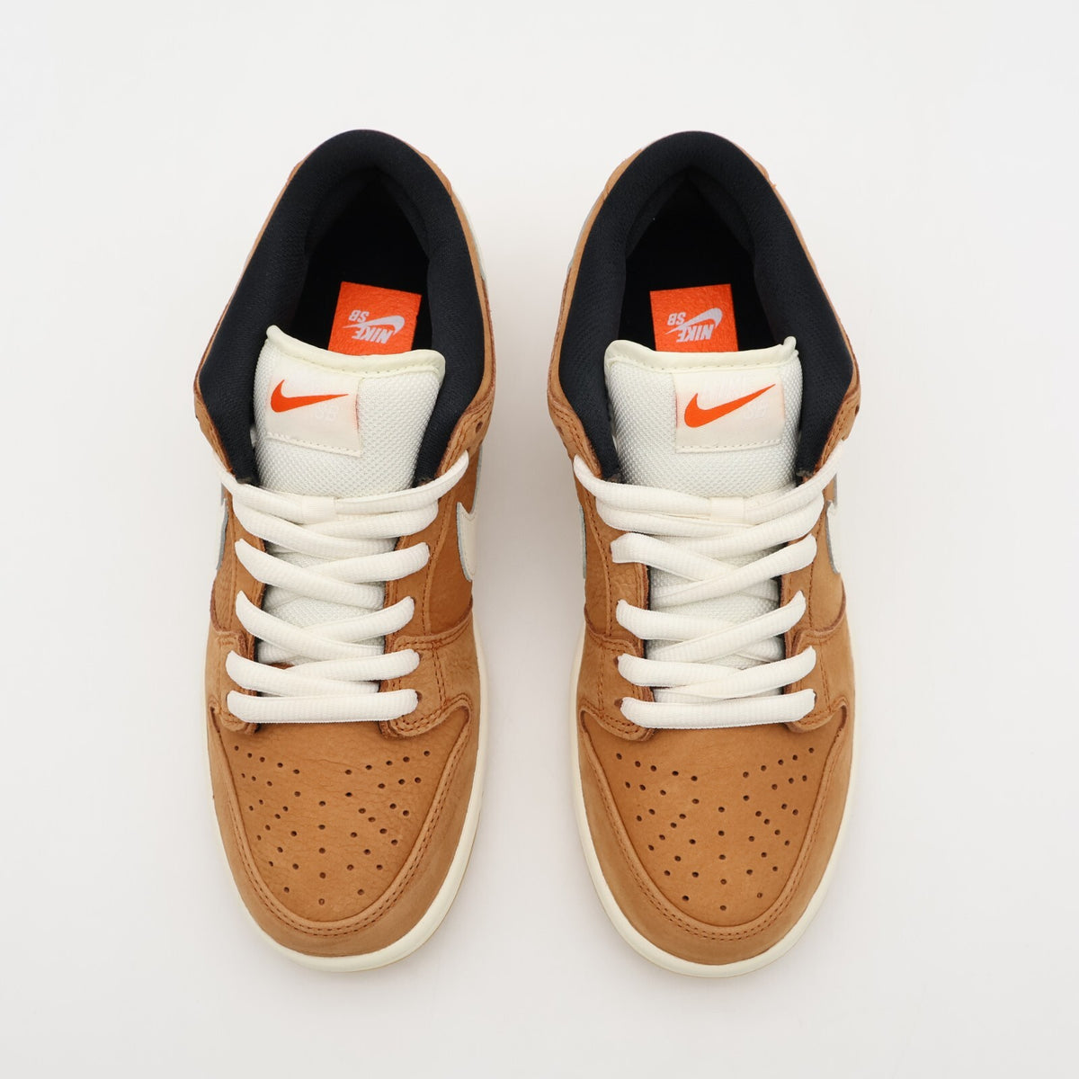 DH1319-200 Nike SB Orange Label Dunk Low PRO ISO Dark Russet Sail Brown (Men's)