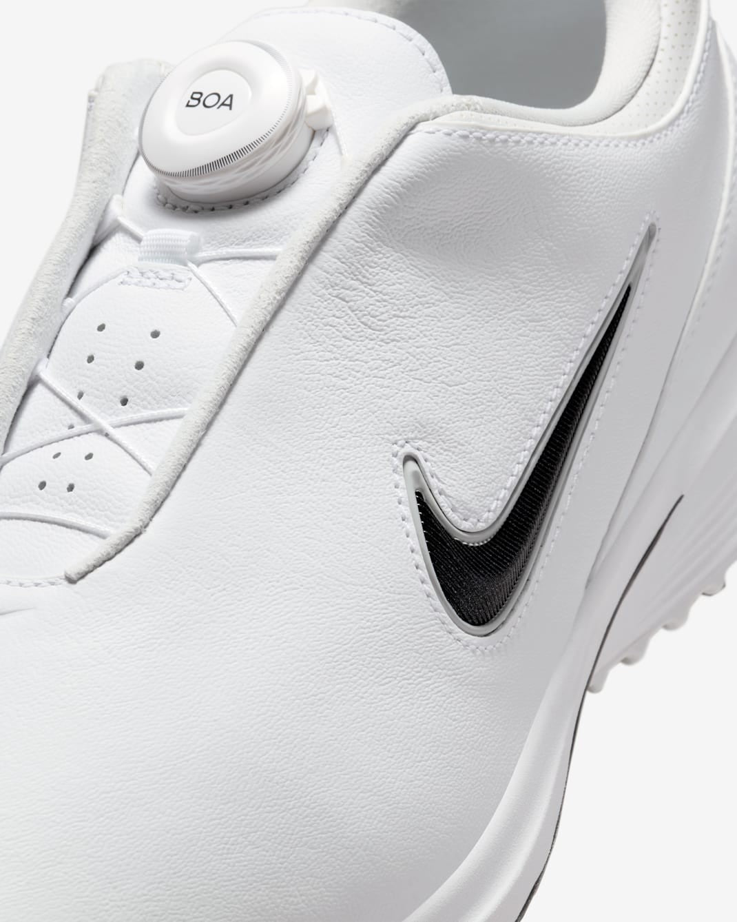HM6545-100 Nike Victory Tour 4 Boa Golf White Photon Dust Black (Men's)