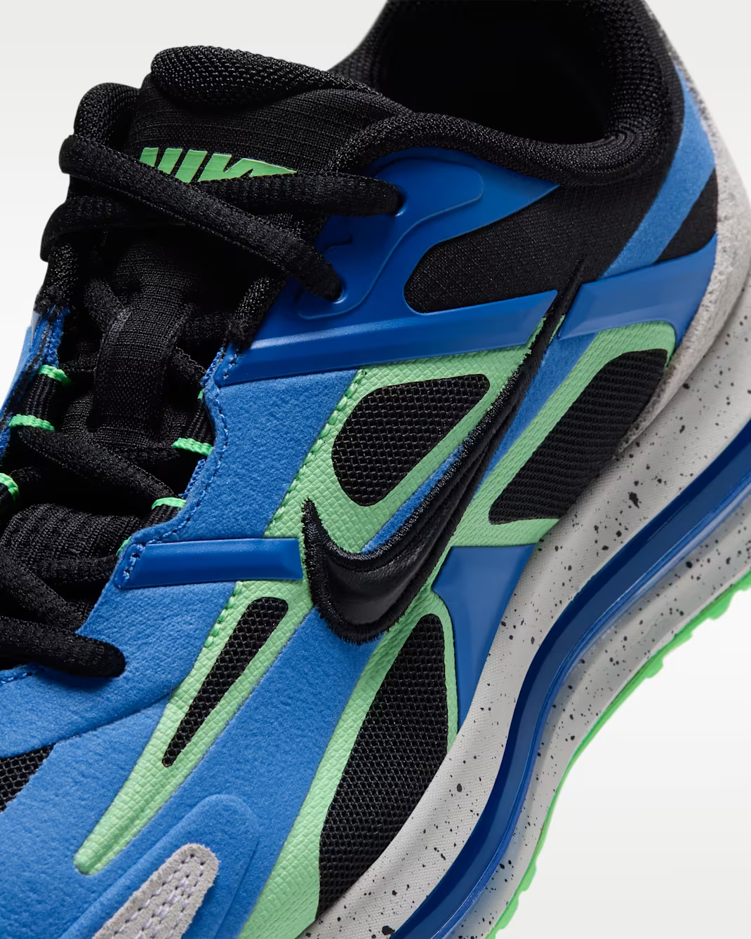 IW4936-003 Nike GS Air Max Metro "Black/Light Photo Blue/Illusion Green/Black"