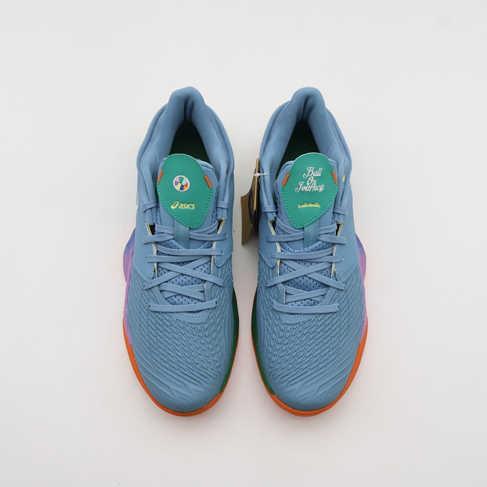 1063A077-401 ballaholic Ã Asics Unpre Ars Low Gris Blue White Orange Green