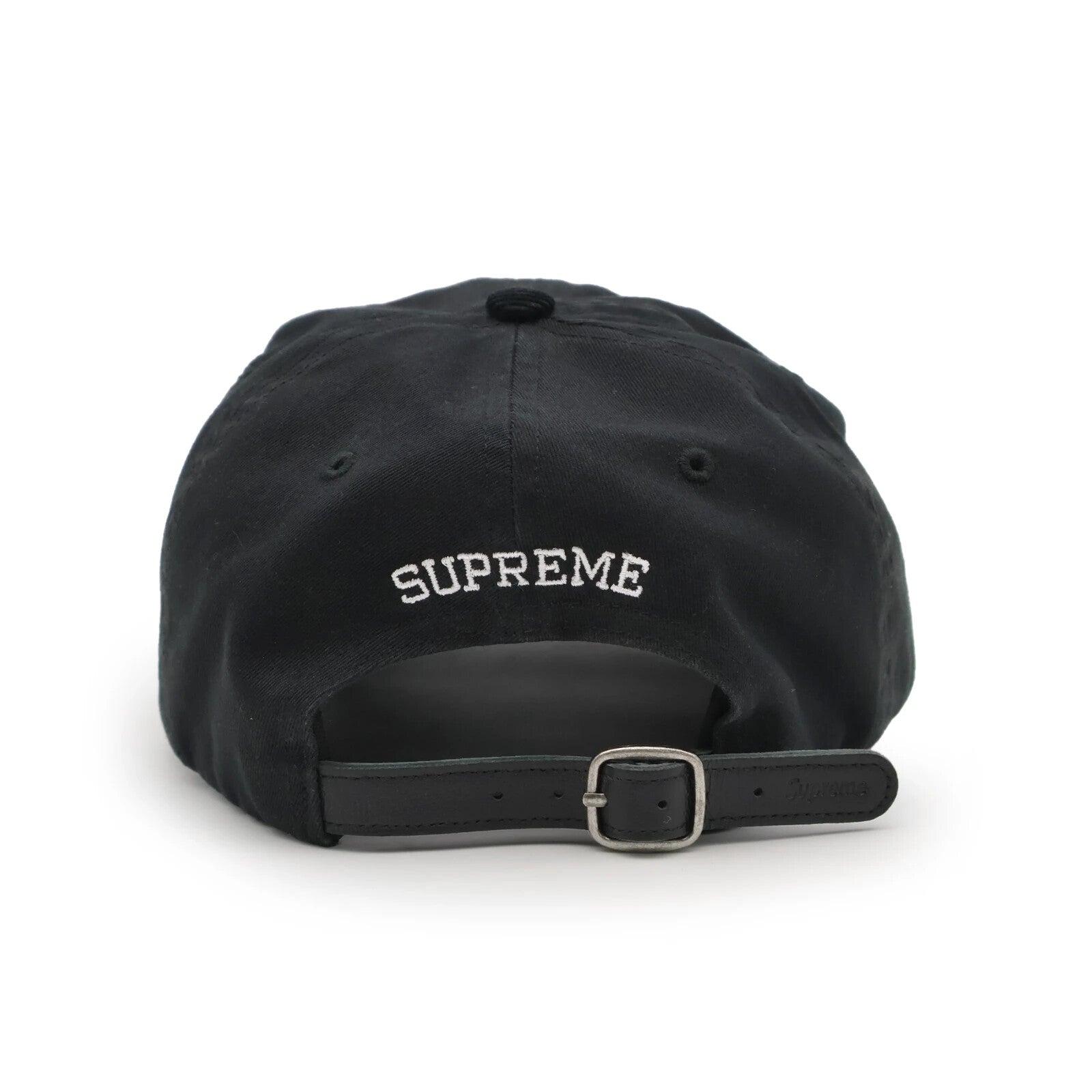 Supreme 2-Tone S Logo 6-Panel Black