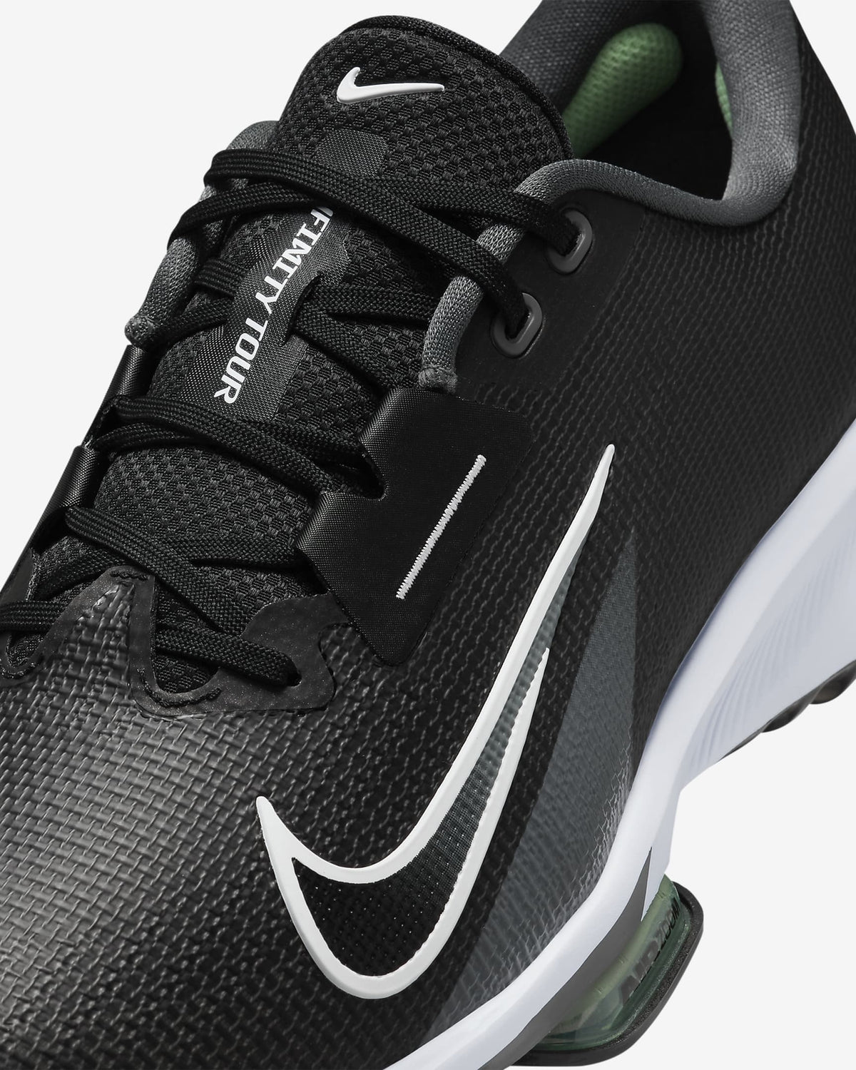 FD0218-002 Nike Air Zoom Infinity Tour 2 Black Vapor Green Iron Grey (Men's)