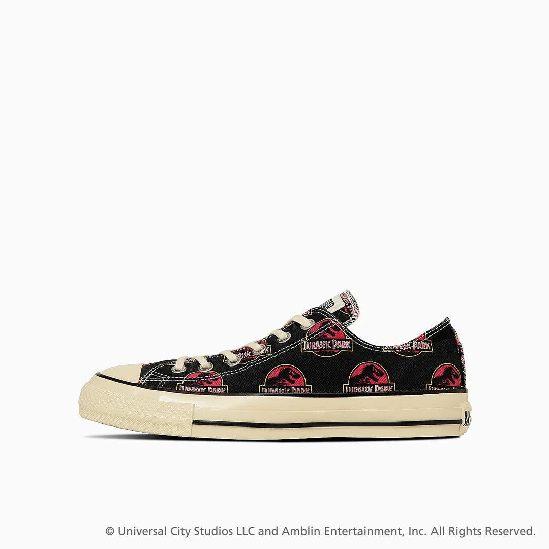 31315580 Jurassic Park Converse All Star Aged LG OX Black (Men's)