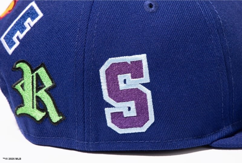 NEW ERA SAINT Mxxxxxx MLB Retro Crown 9Fifty Los Angeles Dodgers Dark Royal