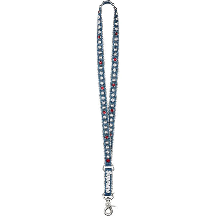 Supreme b.b. Simon Denim Lanyard Washed Indigo