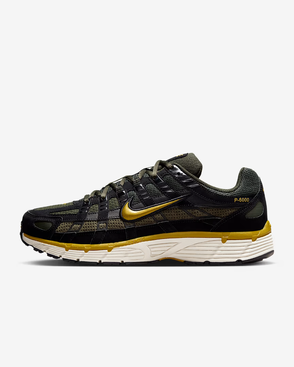 IB2986-003 Nike P-6000 SE Black Sequoia Light Orewood Brown Ochre (Men's)