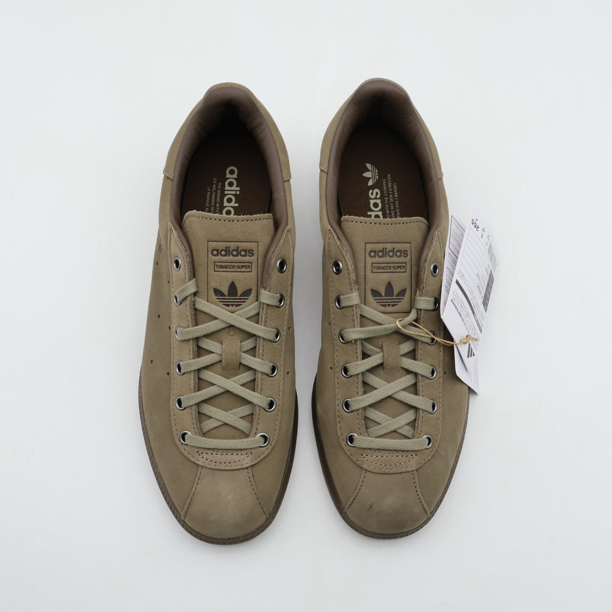 KJ4590 Adidas Tobacco Super "Blanch Brown/Dust Cargo" (Men's)