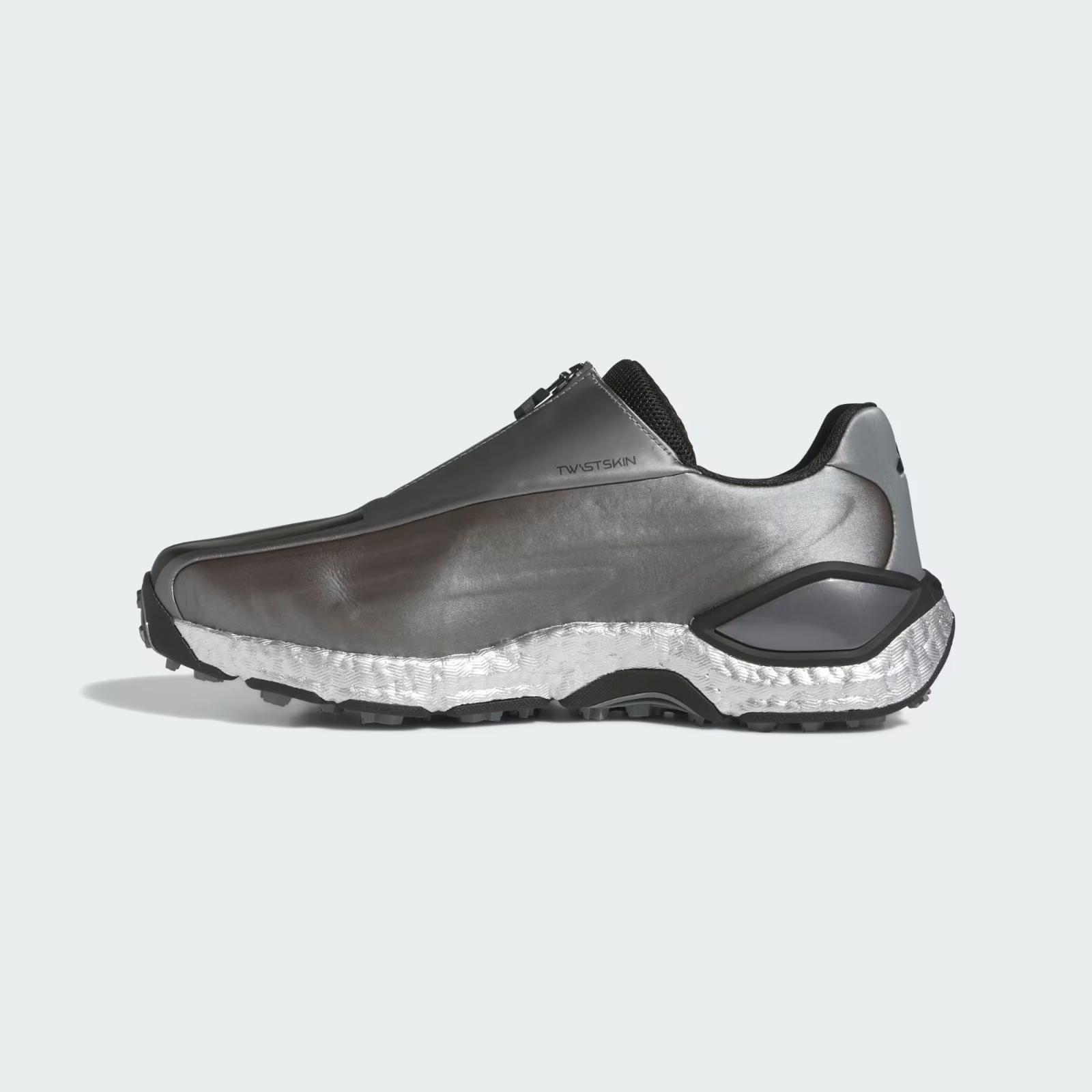 KI5741 adidas Codechaos 27 Boa Spikeless Golf "Iron Metallic/Core Black" (Men's)
