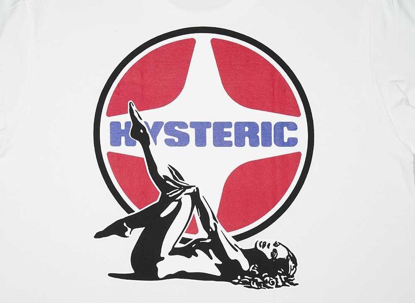 Supreme HYSTERIC GLAMOUR Pin Up Tee White