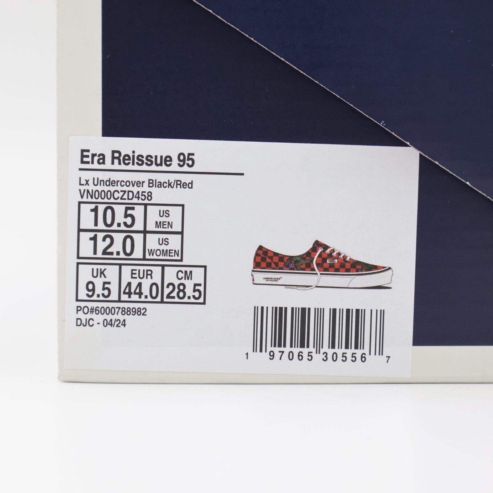 VN000CZD458 UNDERCOVER OTW by Vans Era Red Check (Men's)