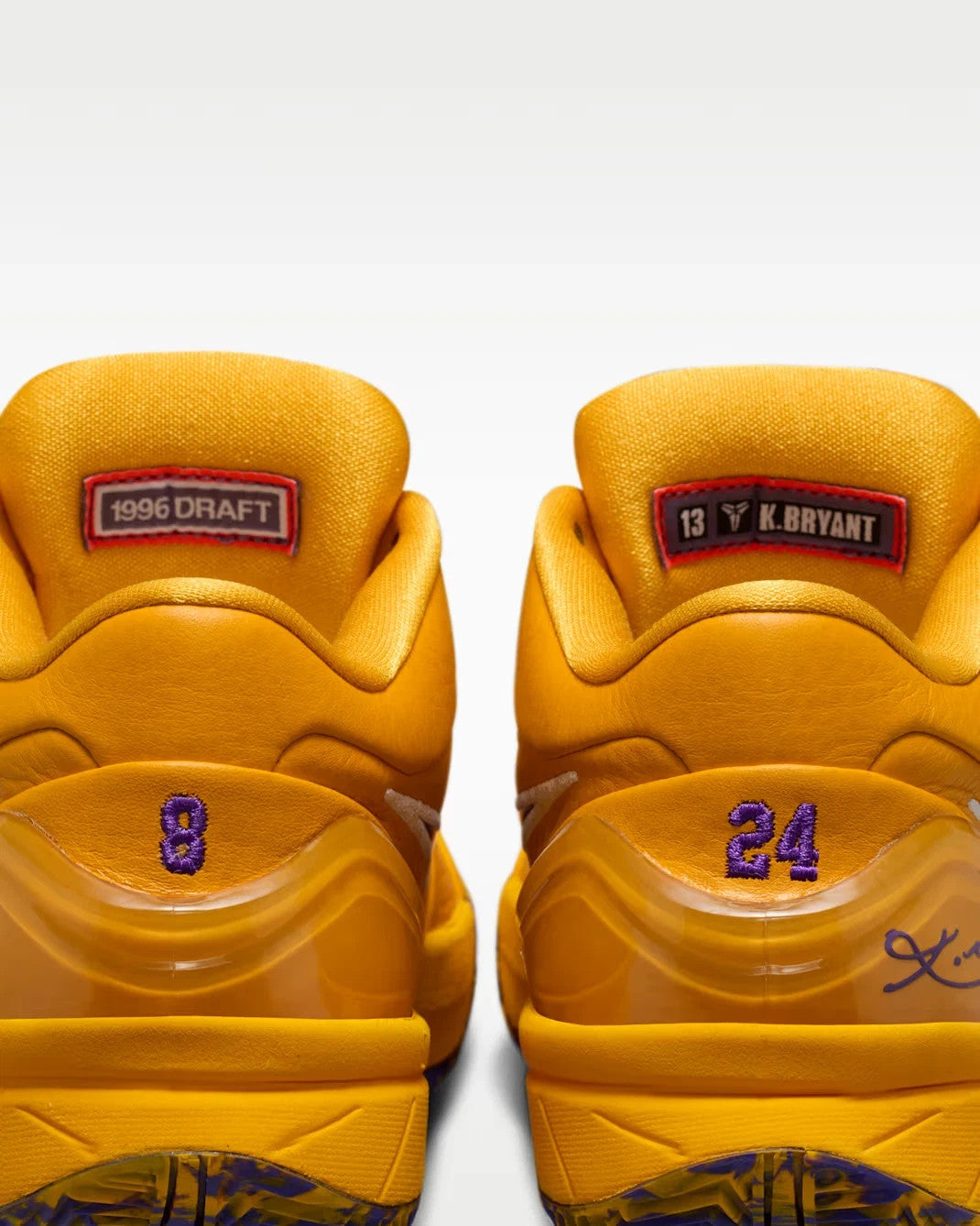 IQ4109-700 Nike GS Kobe 4 Draft Pack "Lakers"