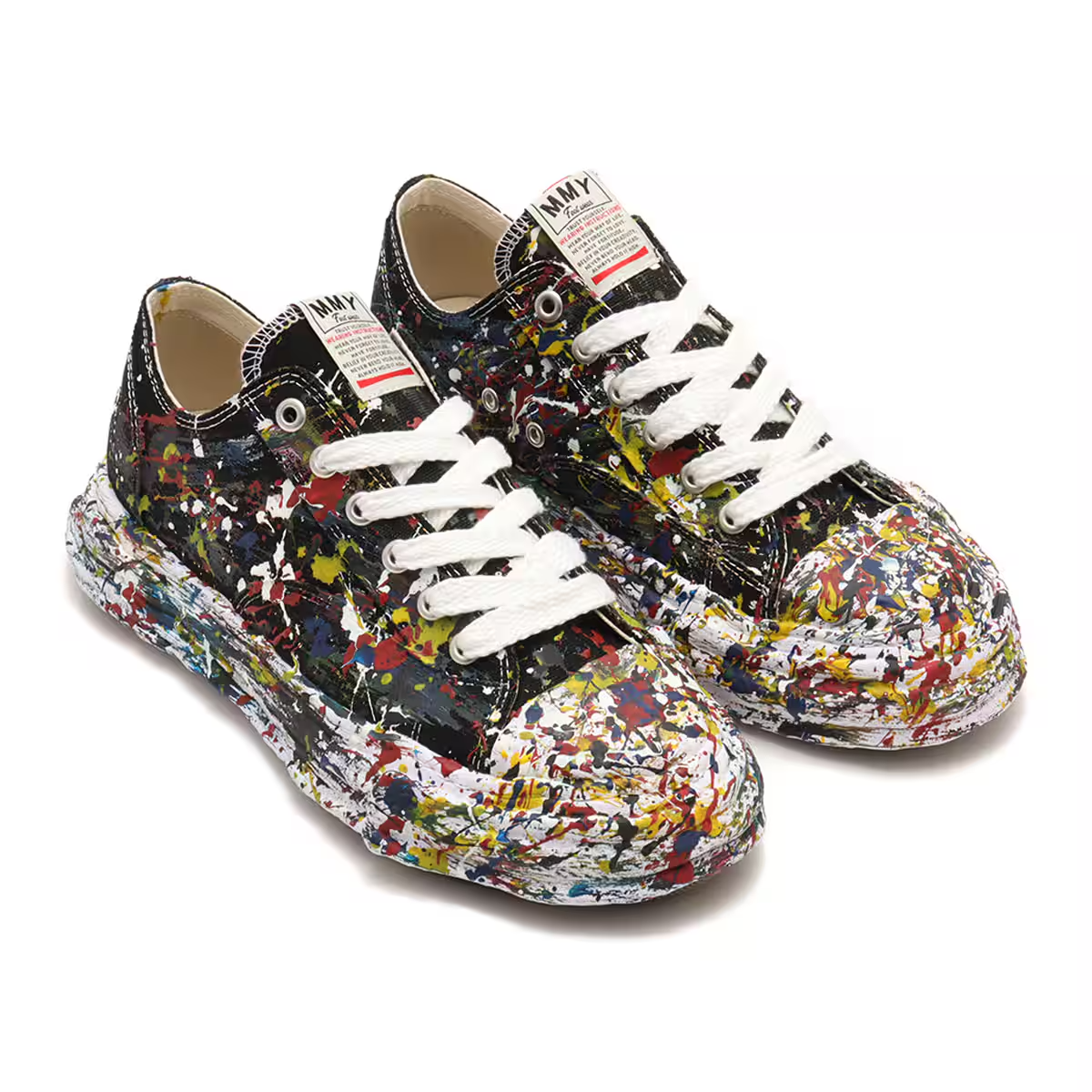 A14FW725-BLACK Maison MIHARA YASUHIRO PETERSON23 OG Sole Sputtering Paint (Men's