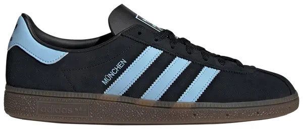 JR3903 adidas Munchen "Core Black/Clear Sky" (Men's)