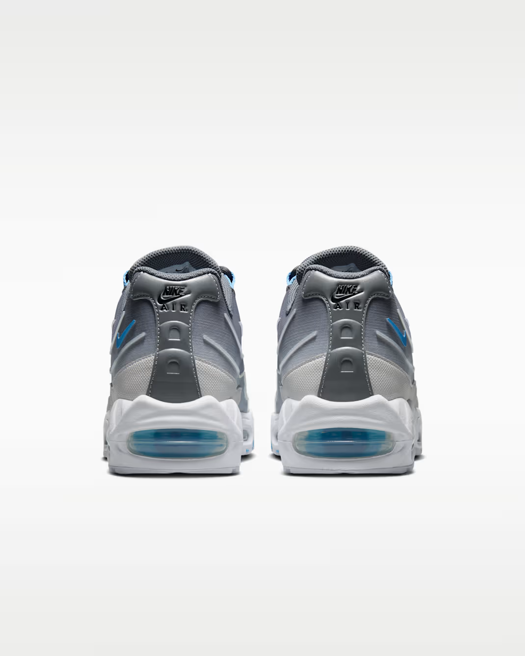 IH7853-003 Nike Air Max 95 Big Bubble Tech "Smoke Grey/Football Blue" (Men's)