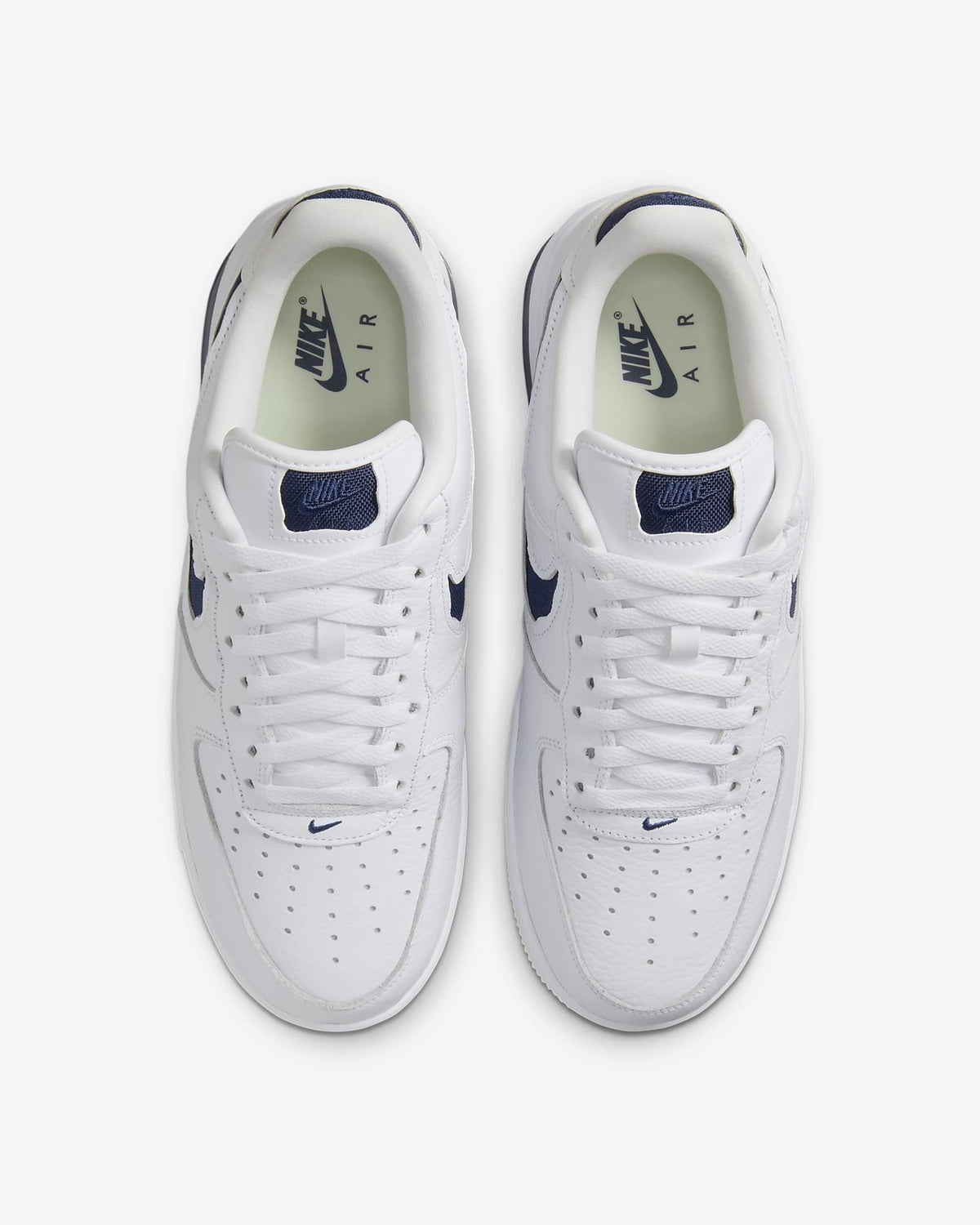 HF3630-102 Nike Air Force 1 Low EVO Summit White Midnight Navy (Men's)