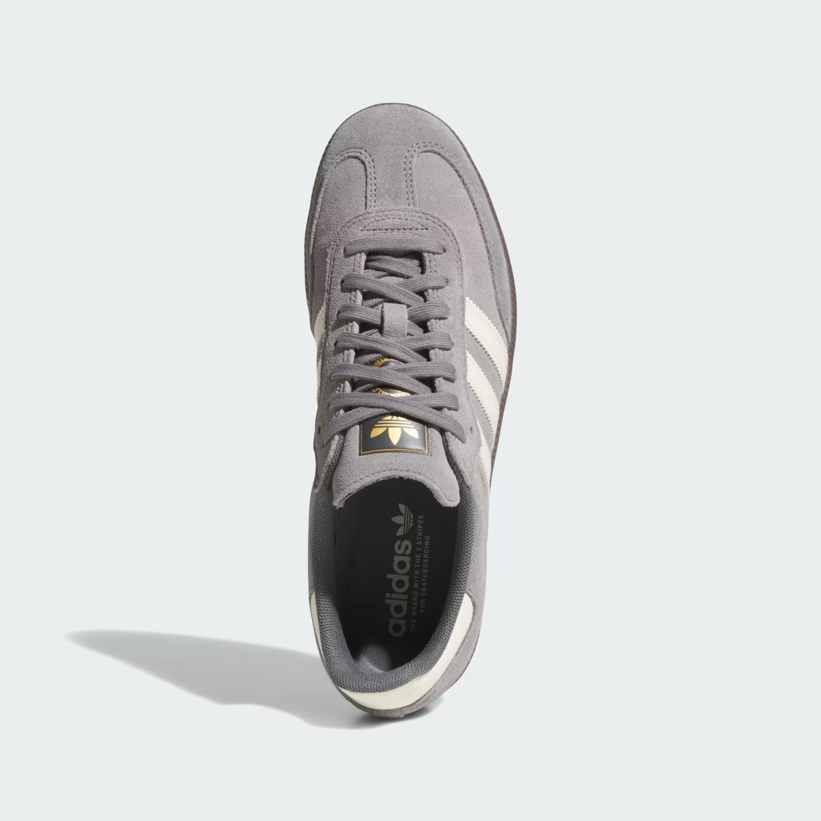HQ7541 adidas Originals Samba ADV Grey Four Cream White Grey Three (Men's)