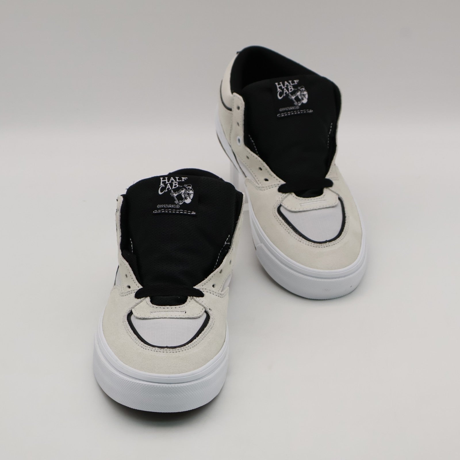 VN000D9ZYB2 Vans Skate Half Cab Wafflecup White Black (Men's)