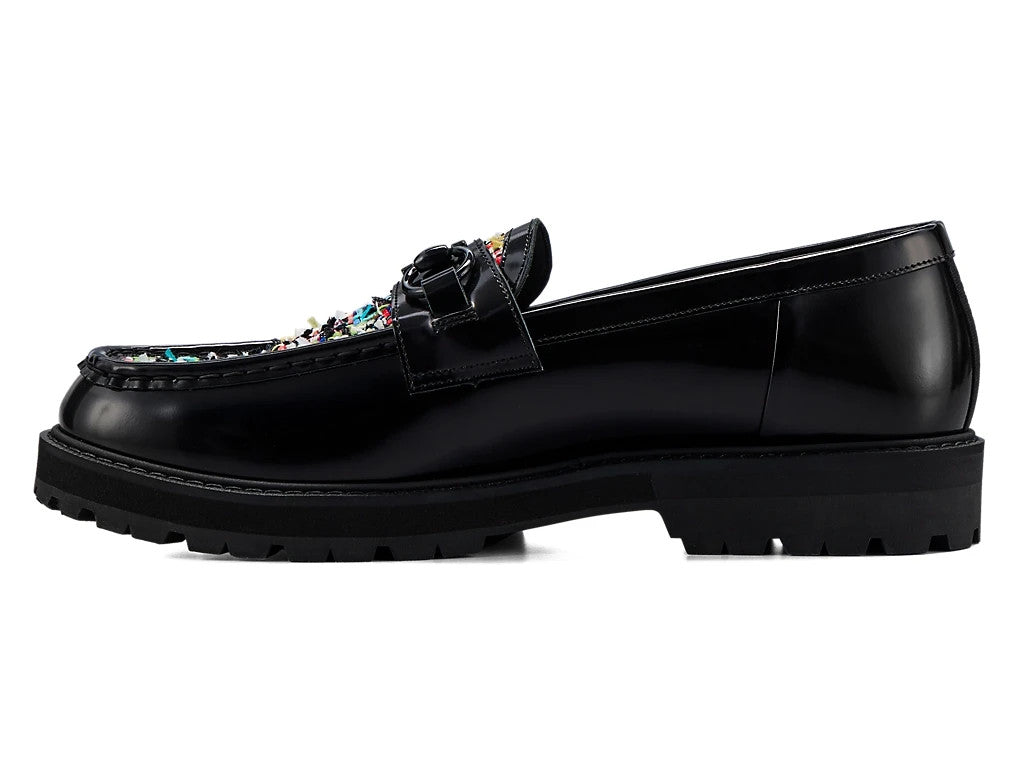 1181A616-007 Onitsuka Tiger Bit Loafer Black Directoire Blue (Men's)
