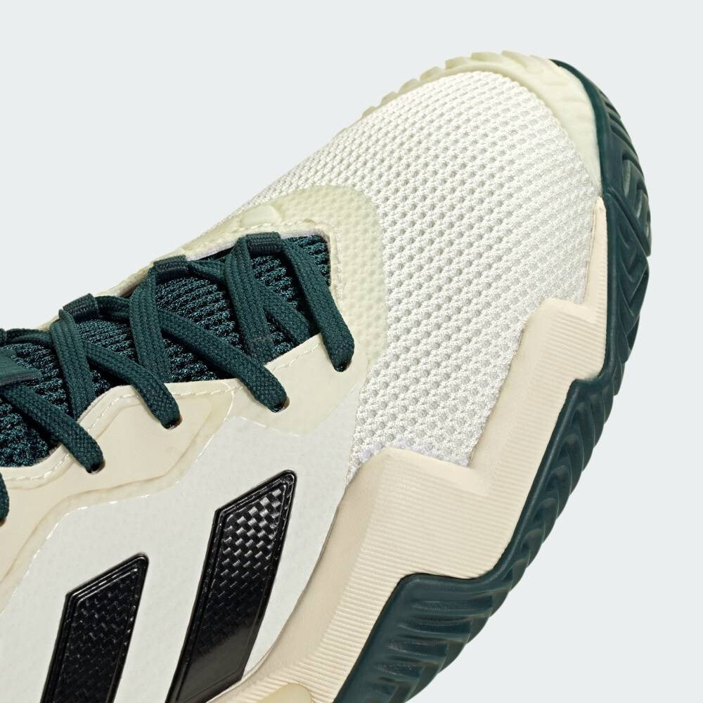 JH5129 adidas Barricade 13 Tennis Off White Core Black Powder Teal (Men's)