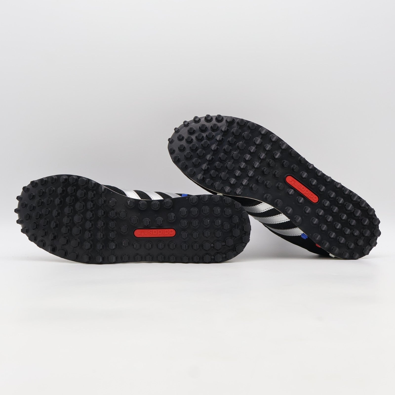 KJ4381 adidas LA Trainer OG Core Black Silver Metallic (Men's)