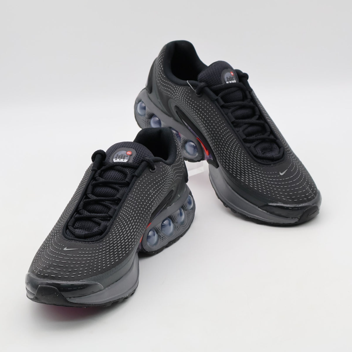 DV3337-001 Nike Air Max DN Anthracite Light Crimson Dark Smoke Grey (Men's)