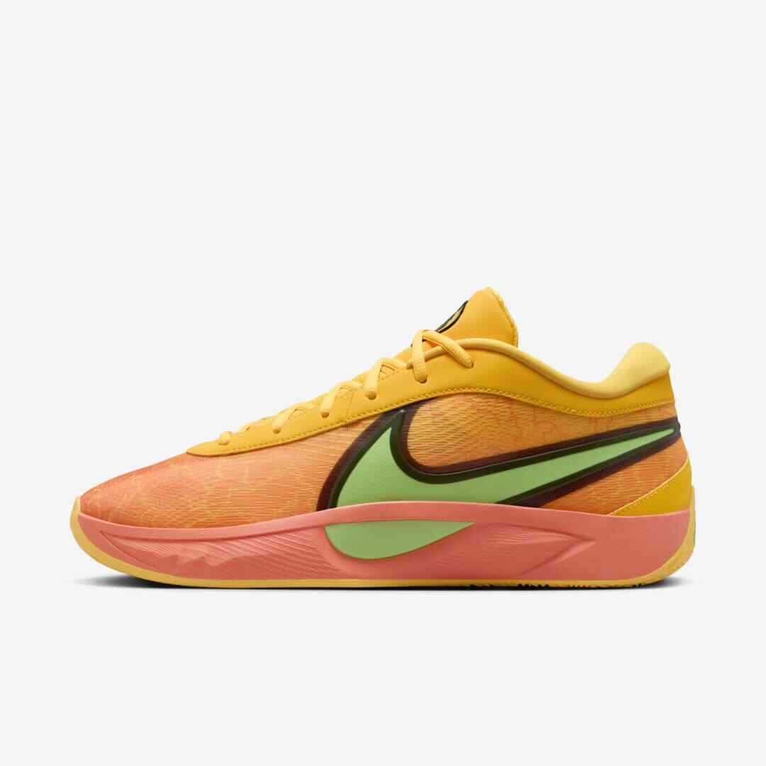 FJ7807-601 Nike Giannis Freak 6 Light Wild Mango Black Laser Orange (Men's)