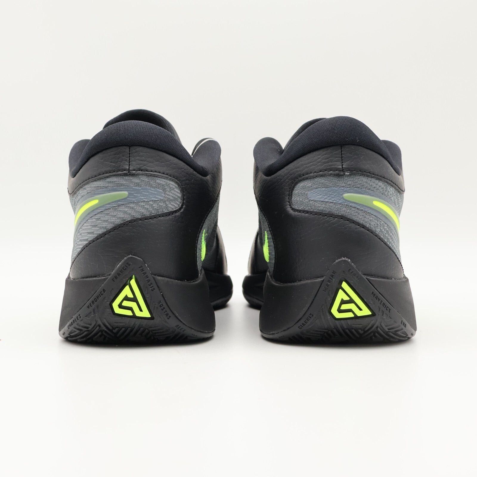 FJ7807-001 Nike Giannis Freak 6 Vibrancy Black Cool Grey Stadium Green (Men's)