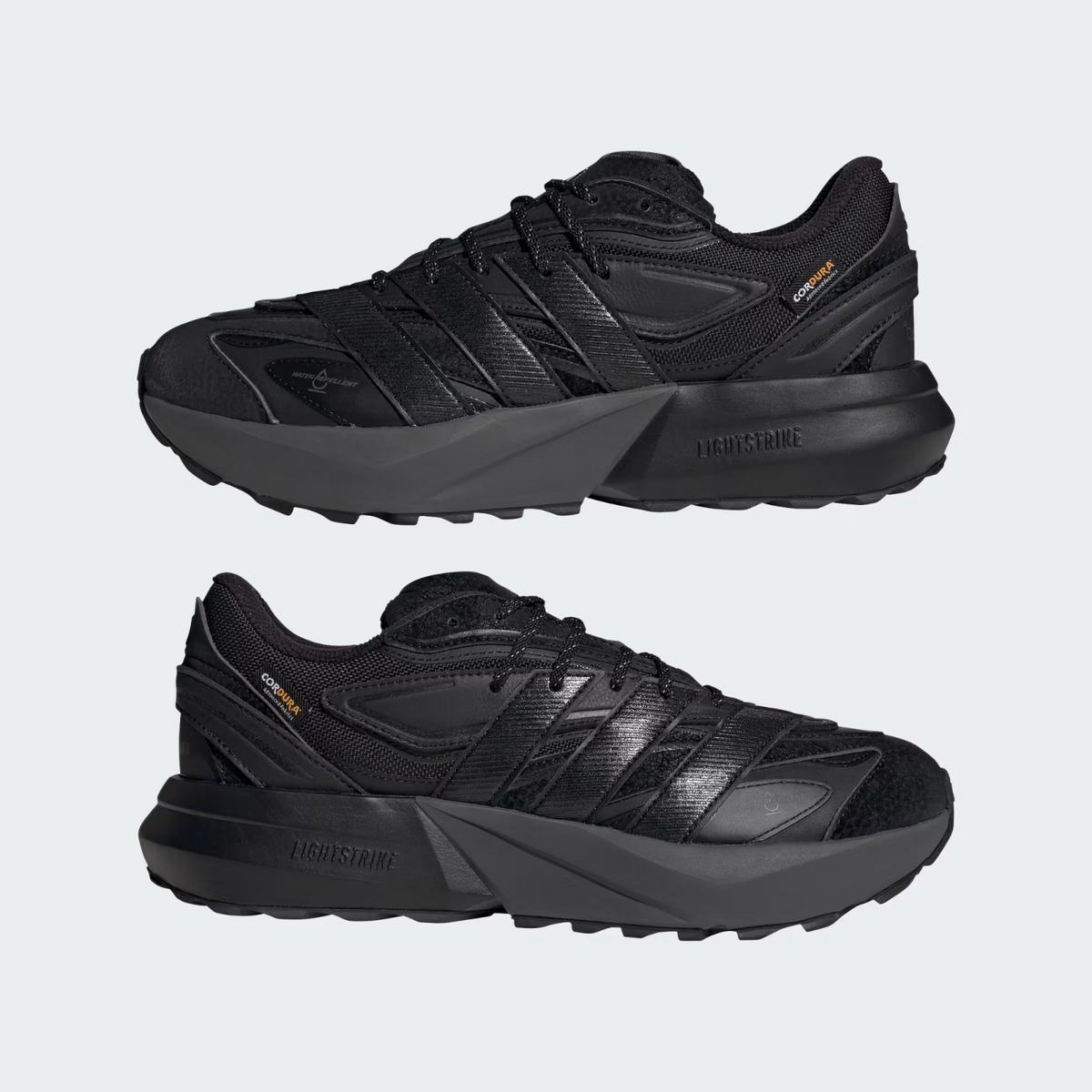 JP7772 adidas Lightblaze ATR Core Black Grey Six (Men's)