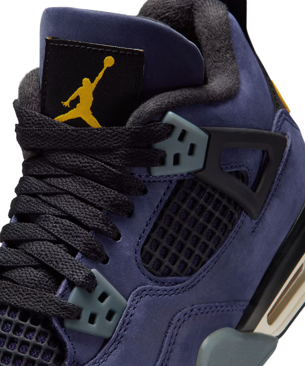 IB4171-500 Nike GS Air Jordan 4 Lakers