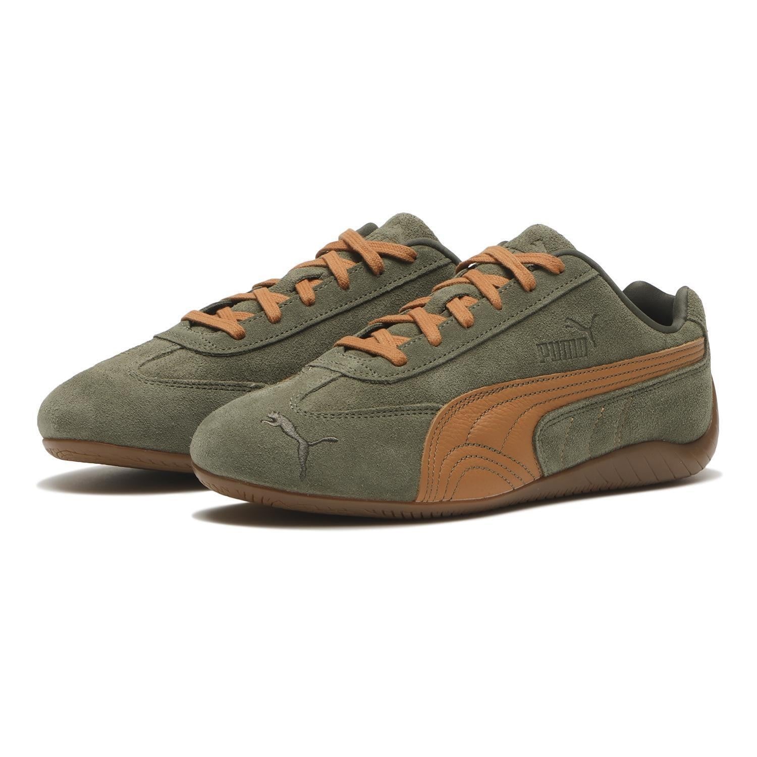 407972-01 Puma SPEEDCAT BILLYS LODEN GREEN-MELTED CARAMEL (Men's)