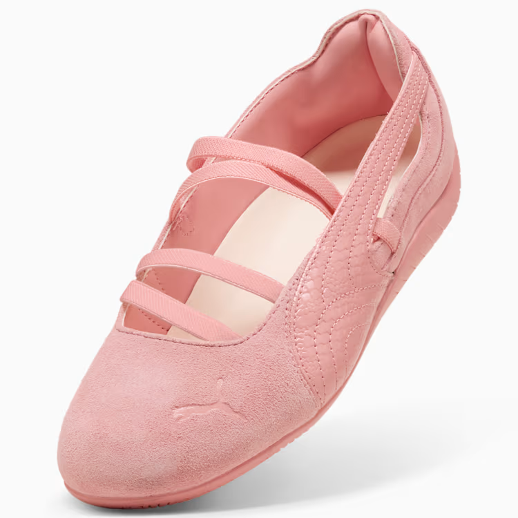 407710-02 Puma Women's Speedcat Ballet "Rosy Outlook/Warm White"
