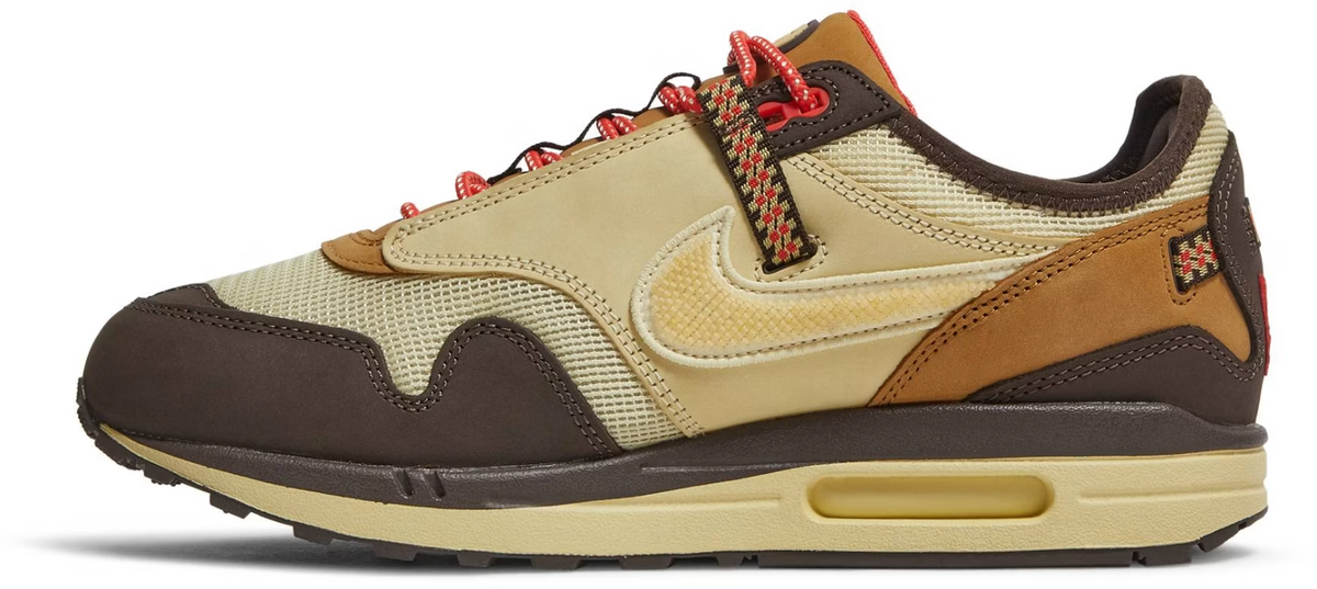 DO9392-200 Travis Scott Ã Nike Air Max 1 "CACT.US Brown" (Men's)