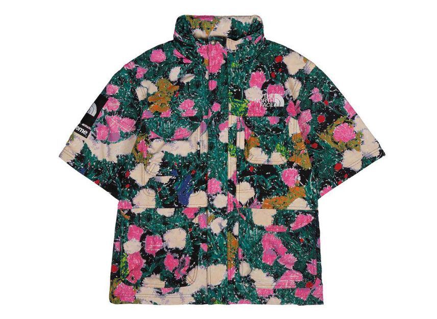 Supreme The North Face Trekking Convertible Jacket Flowers