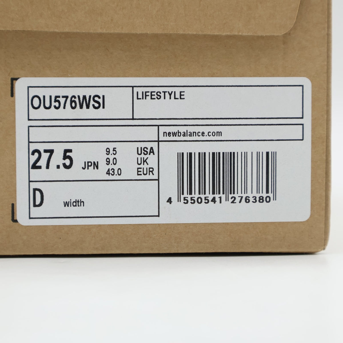 OU576WSI New Balance 576 White (Men's)
