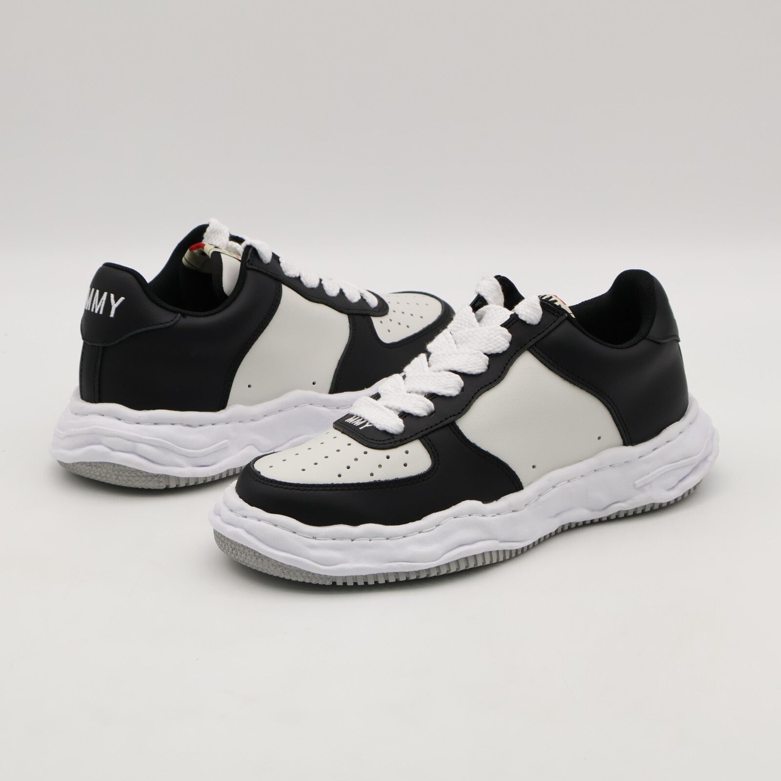 A08FW706-black/white Maison MIHARA YASUHIRO WAYNE Original Sole Leather (Men's)