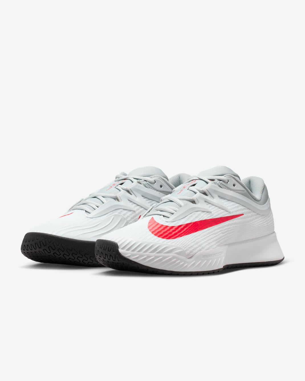 FZ2161-109 Nike Vapor Pro 3 White Pure Platinum Light Crimson (Men's)